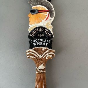 Draft beer Shock Top CHOCOLATE WHEAT handle 13.25"
